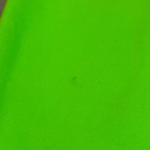 Small Child Lime Green Dance Costume - Picture 4 of 11